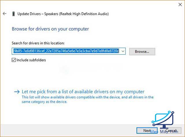 cập nhật Realtek HD Audio Driver theo cách thủ công 1