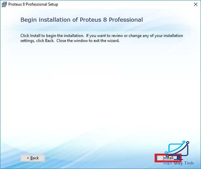 Cài đặt phần mềm Proteus 8.8-13