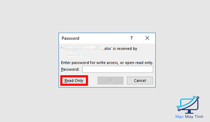 Cách đặt pass cho file excel