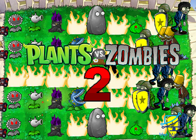 Hệ thống cây trồng trong Plants vs Zombies 2 