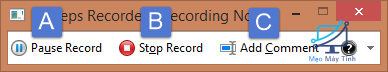 Quay màn hình win 7 băng Quay màn hình win 7 bằng Steps Recorder