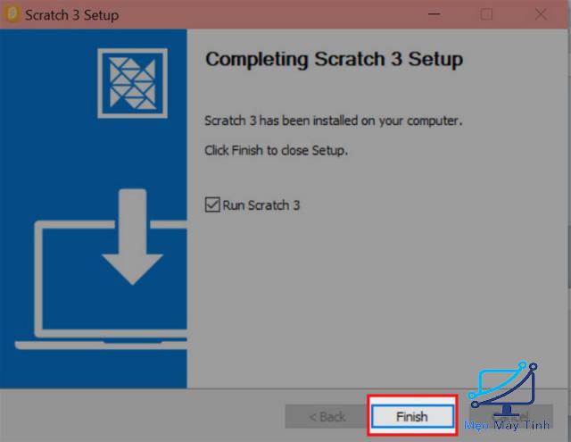cài đặt phần mềm Scratch 3.0 bước 5