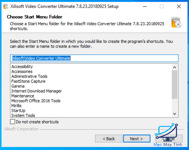 cài đặt Xilisoft Video Converter Ultimate bước 6