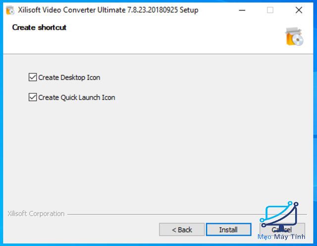 cài đặt Xilisoft Video Converter Ultimate bước 7