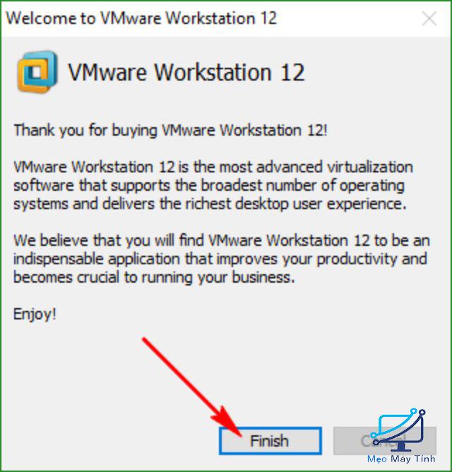 cài đặt VMware Workstation 12 bước 9