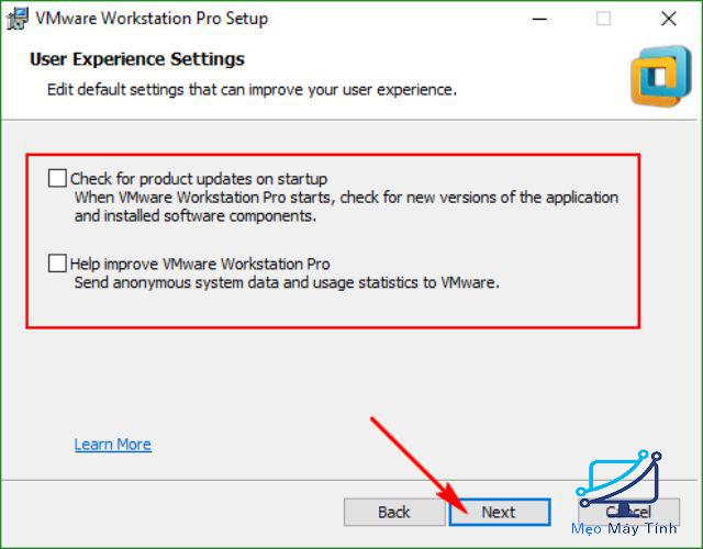 cài đặt VMware Workstation 12 bước 4