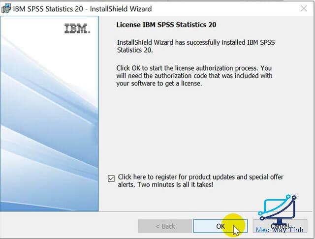 Hướng dẫn cách tải SPSS 20 bước 9