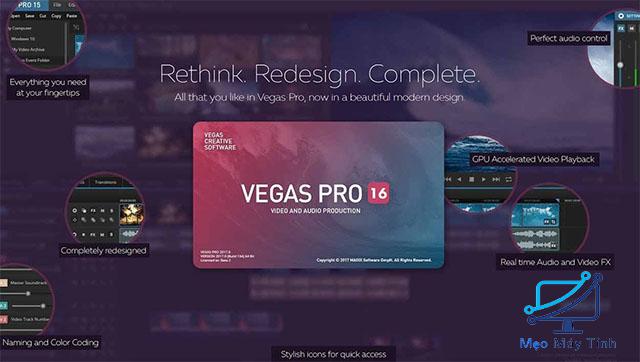 Sony Vegas Pro 16 là phần mềm gì?