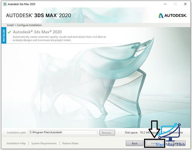 Hướng dẫn cài đặt 3DS Max 2020-5