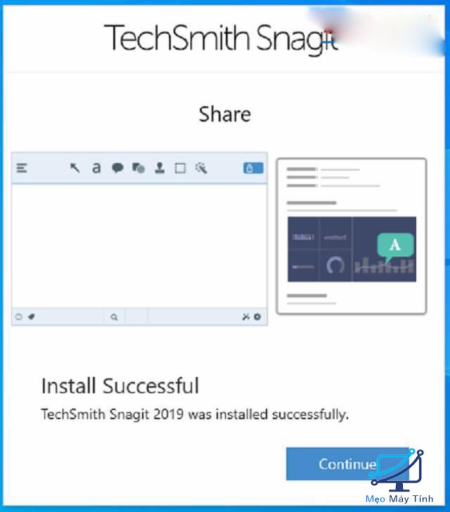 cài đặt Snagit 2020-3