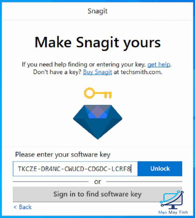 cài đặt Snagit 2020-5