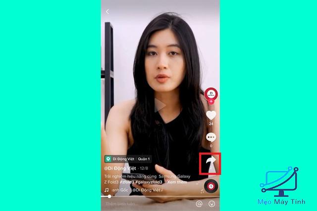 Dùng Snaptikk.app tải video TikTok về điện thoại bước 1