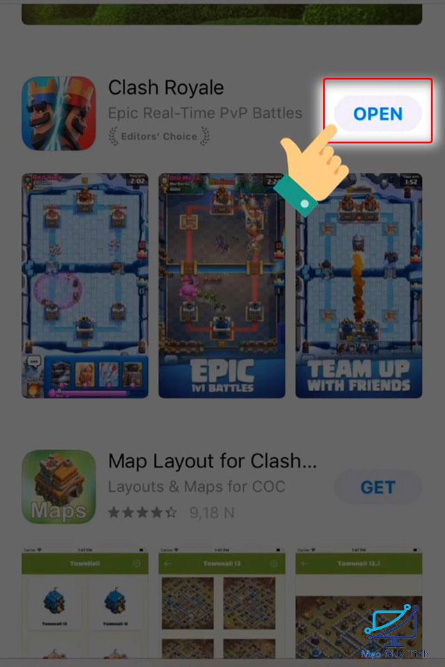 cách tải Clash Royale trên iOS 10