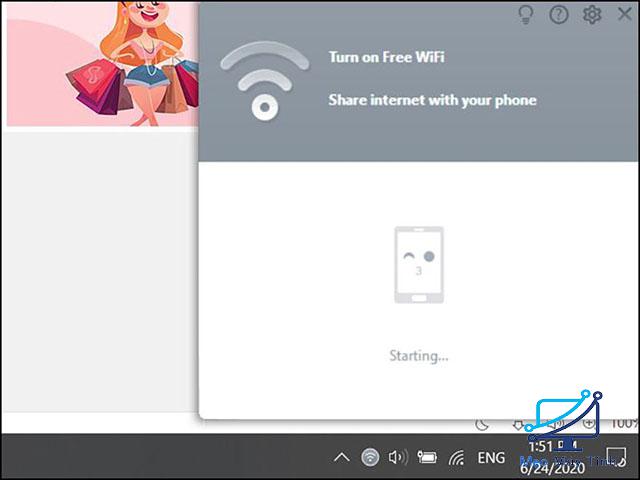Cách phát WiFi trên máy tính bằng UC Browser 4