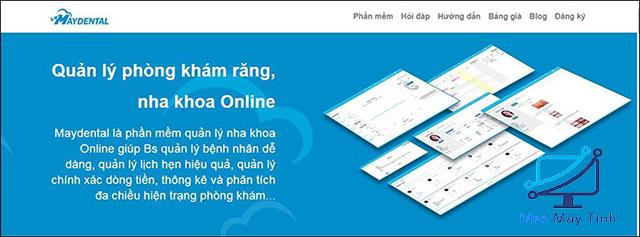 Phần mềm quản lý nha khoa MAYDENTAL