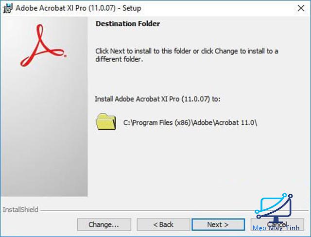 Cách cài đặt Adobe Acrobat 7 Pro 9