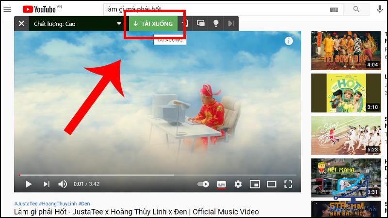 Cách tải video trên youtube về máy tính